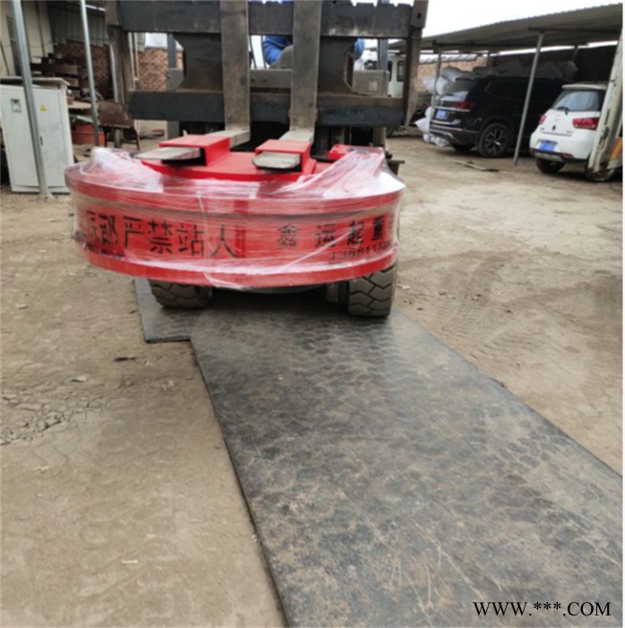 铝液吸铁机吊车式电动废钢吸盘厂家发货铜包吸盘图3