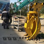 液压旋转抓木器 废铁抓取器勾机抓石器 挖掘机属具厂家双缸夹木器图5