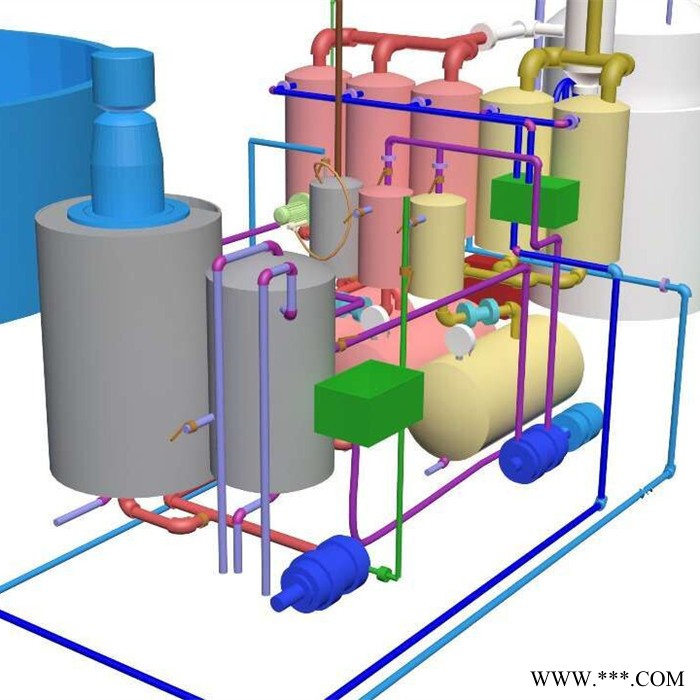 年处理三万吨废机油提炼润滑油设备废油提炼基础油设备图2