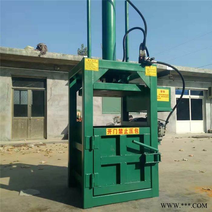 废铁丝钢刨花压块机  吨袋编织袋自动液压打包机图4