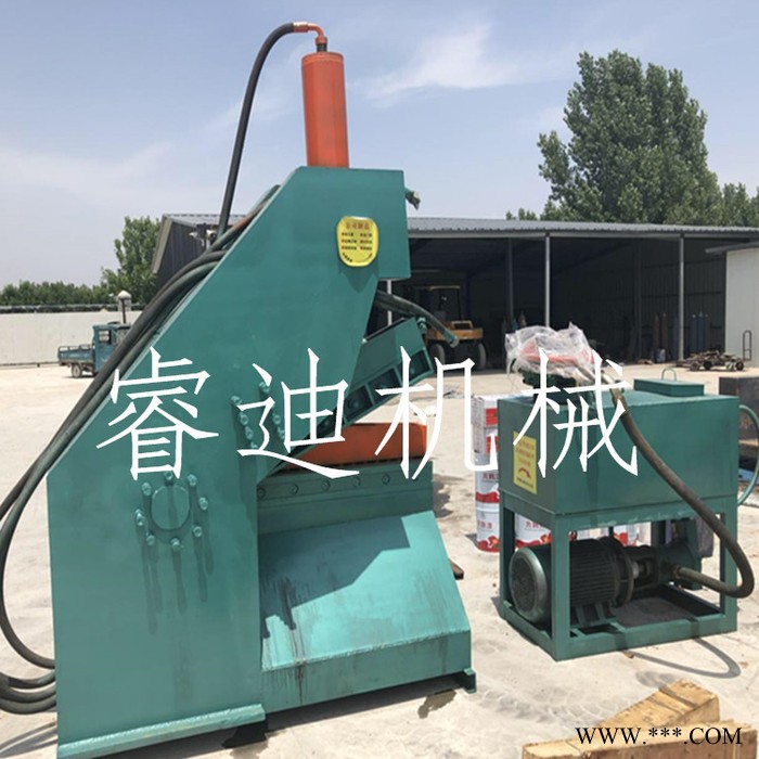 睿迪牌全自动废铁废金属剪切机 大型金属鳄鱼剪切机图3