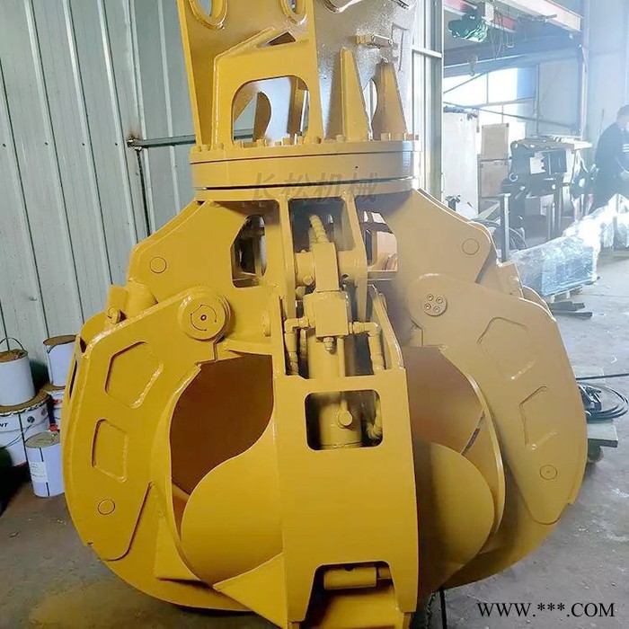 抓废钢废铁莲花抓 XE335莲花抓 摇摆莲花抓旋转莲花抓液压莲花抓图3