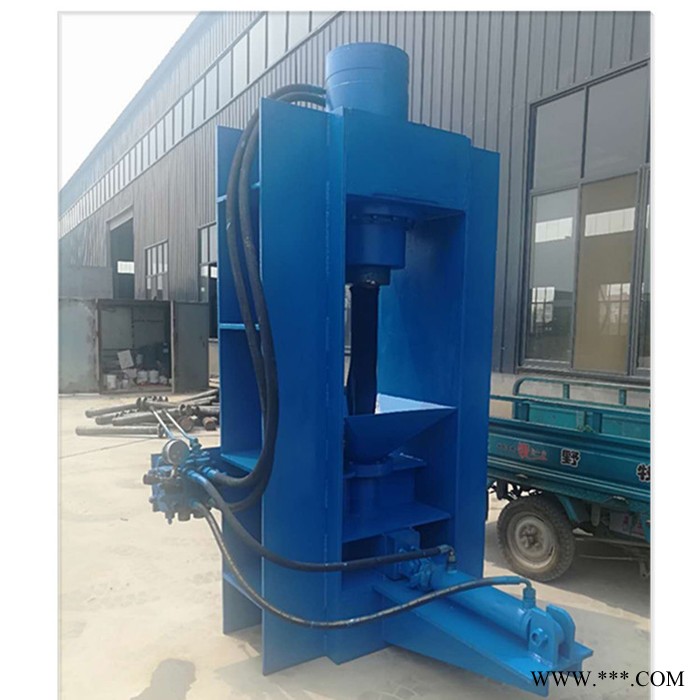 睿迪牌卧式易拉罐铁销压块机 金属废钢屑压块机图3