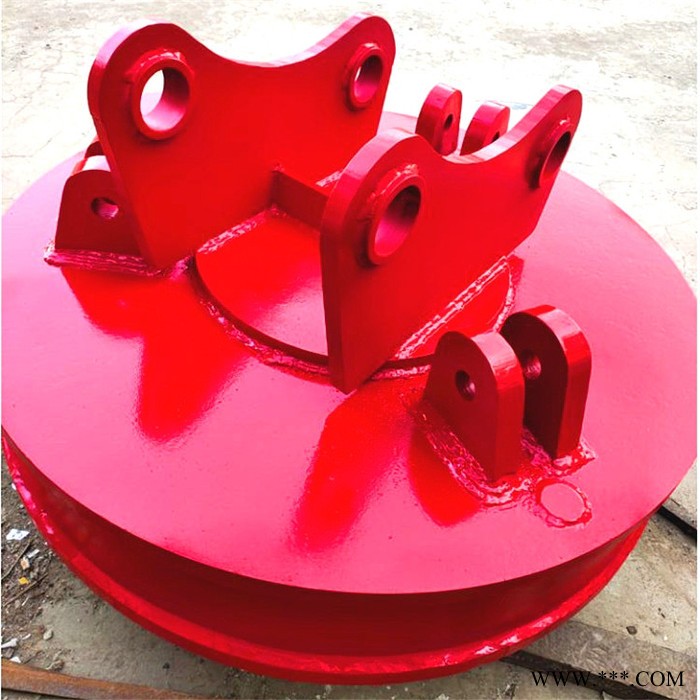 山东鑫运厂家出售电磁吸盘 挖机强磁吸盘挖掘改吸盘装卸废铁梧州图5