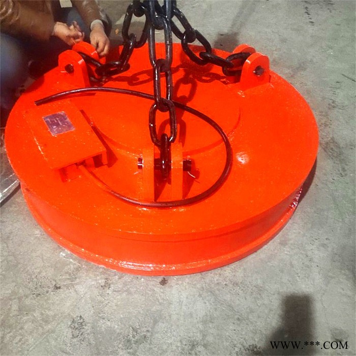 鑫运 移动式电磁铁吸盘 MW5-150L起重废钢电磁铁吸盘 设备厂家图3
