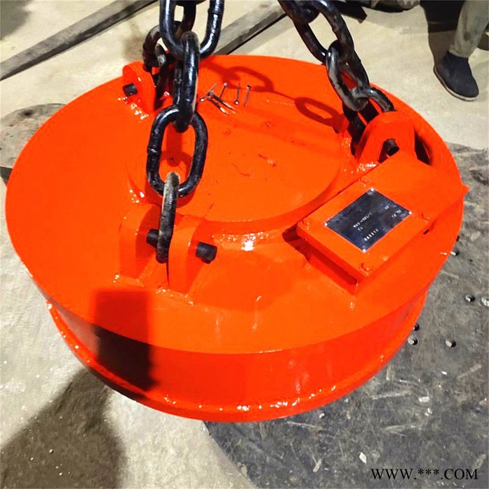 鑫运 移动式电磁铁吸盘 MW5-150L起重废钢电磁铁吸盘 设备厂家图2
