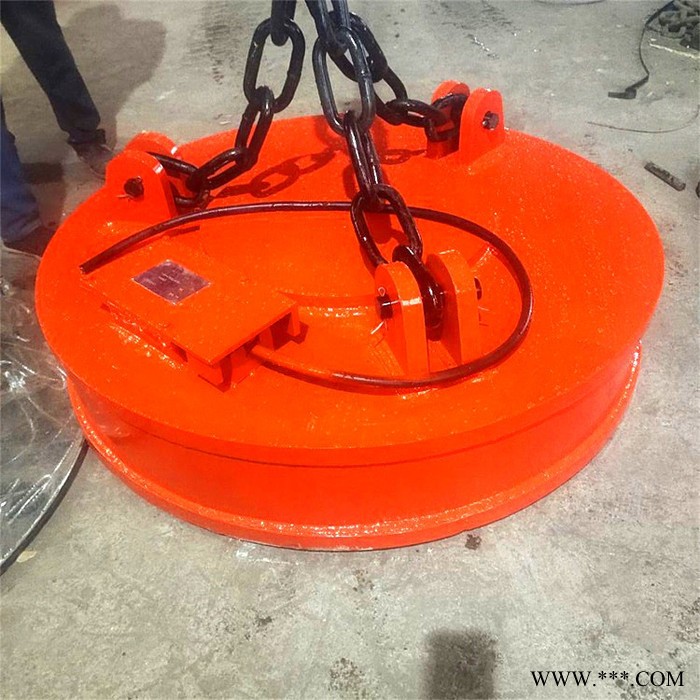鑫运 移动式电磁铁吸盘 MW5-150L起重废钢电磁铁吸盘 设备厂家图5