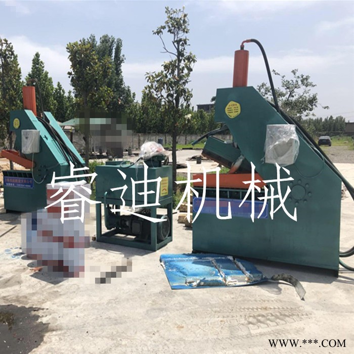 睿迪牌鳄鱼式剪切机 废金属剪铁机 废钢废铁剪断机图7