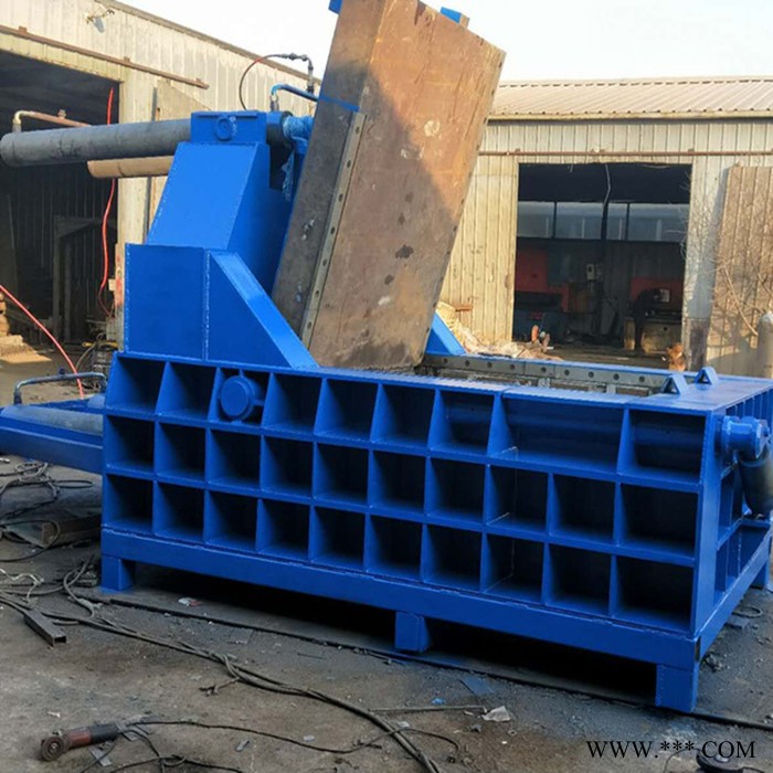 睿迪牌液压金属压块机 废旧易拉罐废铁液压打包机图7