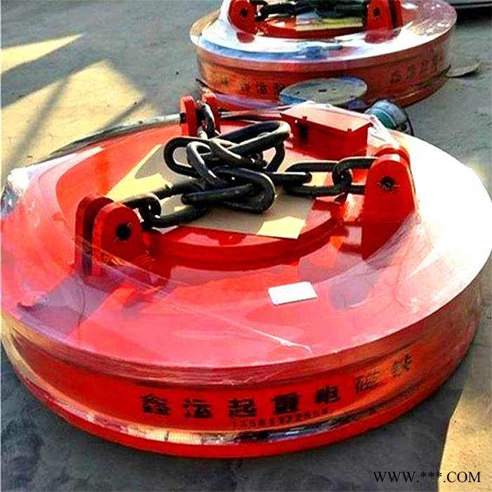 鑫运 1300mm起重电磁铁 圆形起重吸盘价格实惠图3