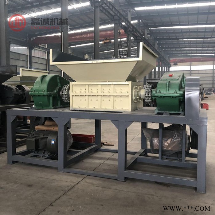 嘉诚直供 管件撕碎机 废钢铁撕碎机 木条撕碎机图5