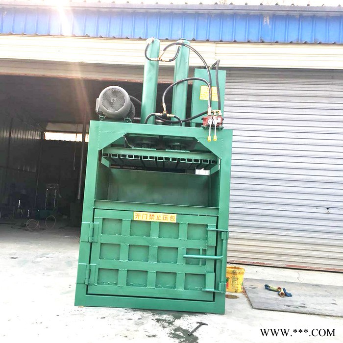 佳硕废铁边角料压块机 小型废纸箱捆扎 机易拉罐废纸箱压块机图6