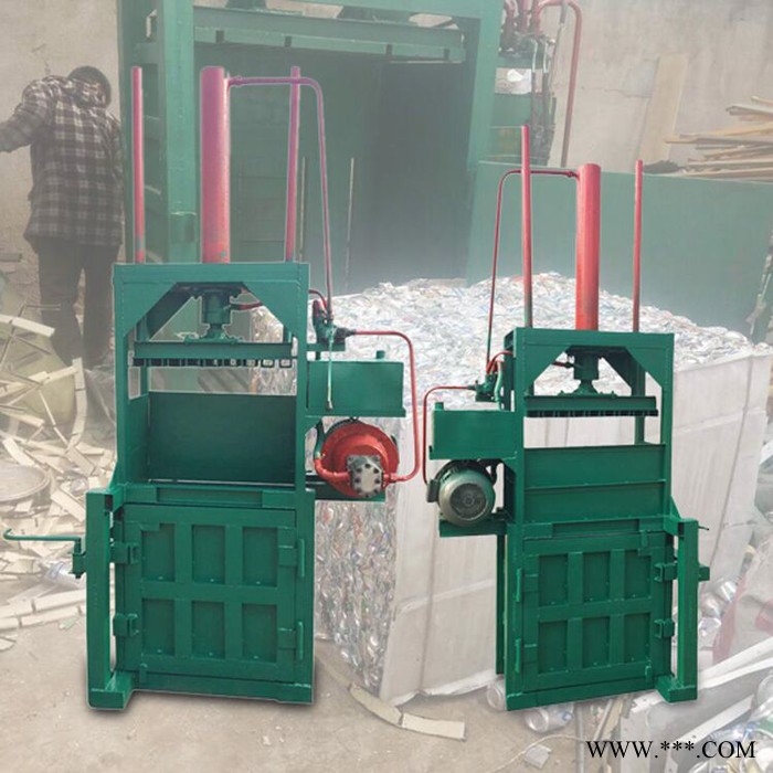 佳硕废铁边角料压块机 小型废纸箱捆扎 机易拉罐废纸箱压块机图8