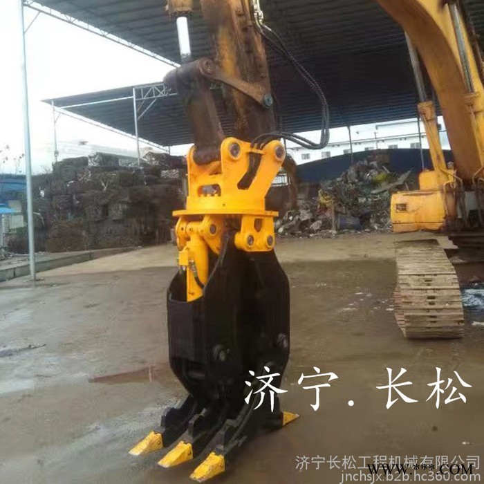 报价合理抓草器  SY65抓木器 双缸抓木器  抓废铁抓木器 抓散料抓木器图3
