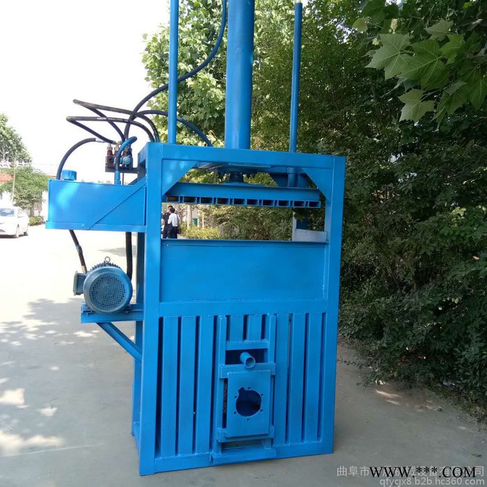 废铁桶铁皮压块机减少空间铁桶压扁机 宇晨铁边角料压块机图2