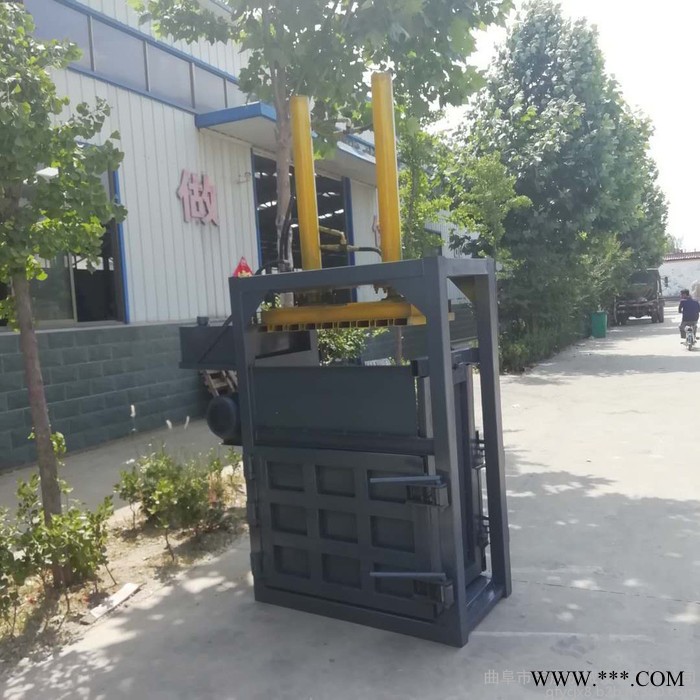 废铁桶铁皮压块机减少空间铁桶压扁机 宇晨铁边角料压块机图5