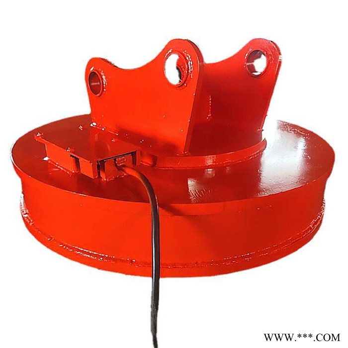 定制电磁吸盘起重装卸设备吊运废钢用大吸力圆形电子吸盘强磁吸盘图3