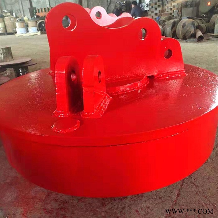 大足县圆盘起重电磁铁 1米3高温起重电磁铁图5