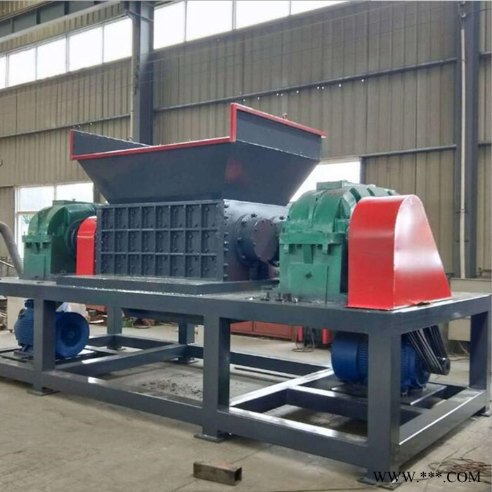 睿迪400型金属废铁撕碎机多功能橡胶轮胎撕碎机图5