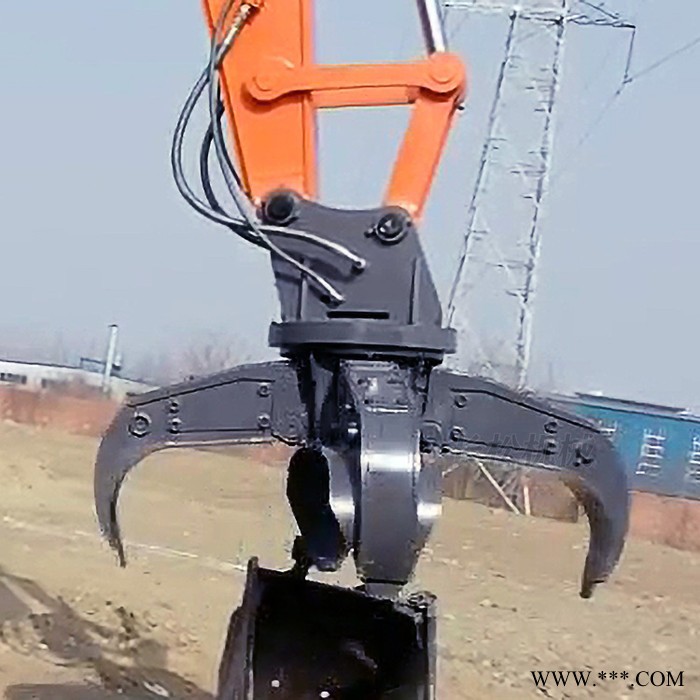 机械莲花抓 XE400莲花抓 摇摆莲花抓抓废钢废铁莲花抓液压莲花抓图2