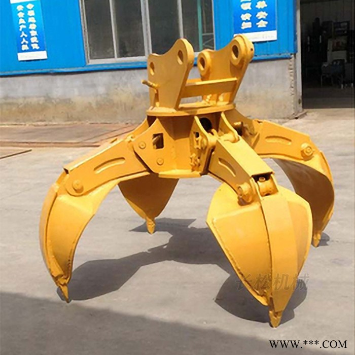 机械莲花抓 XE400莲花抓 摇摆莲花抓抓废钢废铁莲花抓液压莲花抓图4