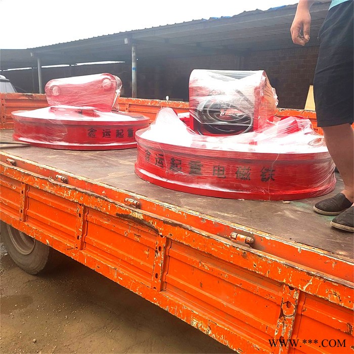 废铁起重电磁铁吸盘 1.5米高温起重电磁铁 鑫运厂家供应 电磁铁图4