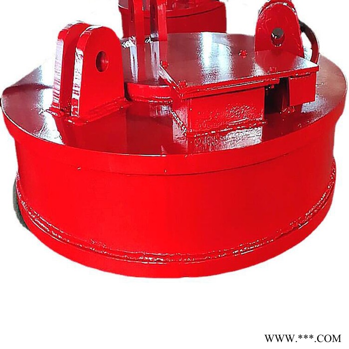 鑫运 废钢起重电磁铁报价 100cm圆型电磁铁吸盘 铲车挖机用电磁铁图5