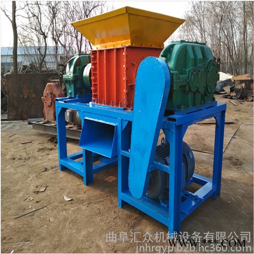 废钢材撕碎机塑料建筑模板破碎机 现货供应图2
