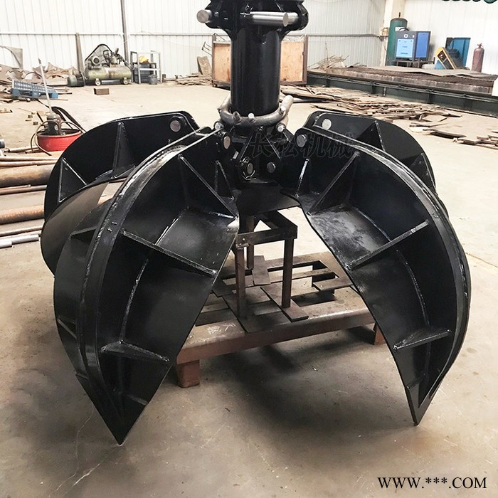 大型挖掘机莲花抓 SY335莲花抓 耐用机械莲花抓四瓣莲花抓抓废铁莲花抓图4