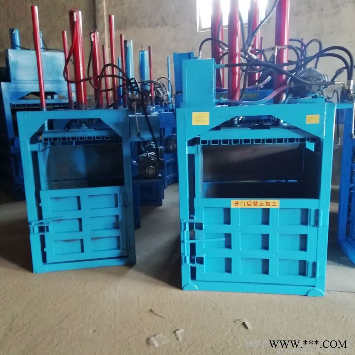 易拉罐打块机 立式碎海绵边角料打包机 双缸废铁皮压块机厂家图8