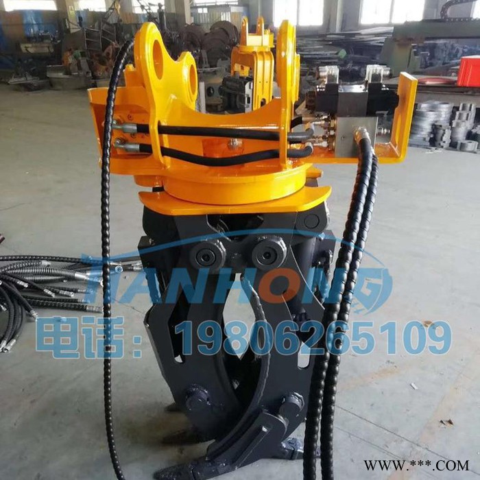 天鸿供应 挖掘机夹木器 抓木器 抓手废铁夹 厂家直供 提供定制服务图3