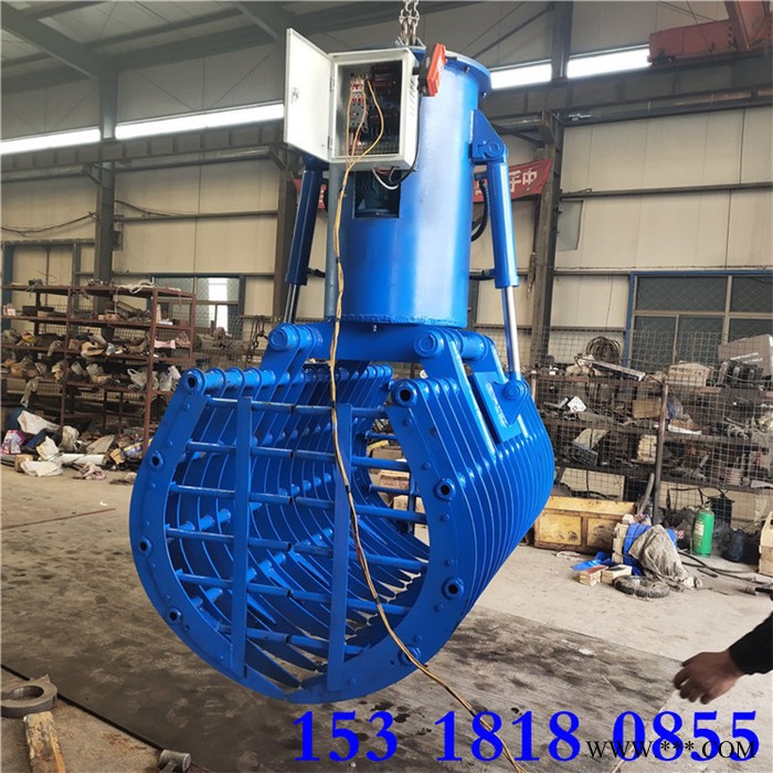 金越  抓土豆 液压废铁抓钢机 行车用液压抓钢机图2