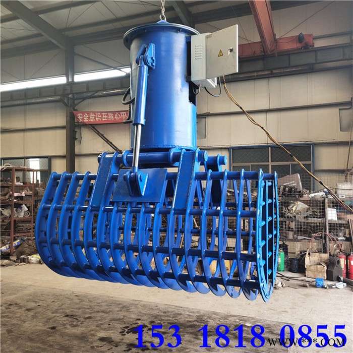 金越  抓土豆 液压废铁抓钢机 行车用液压抓钢机图4