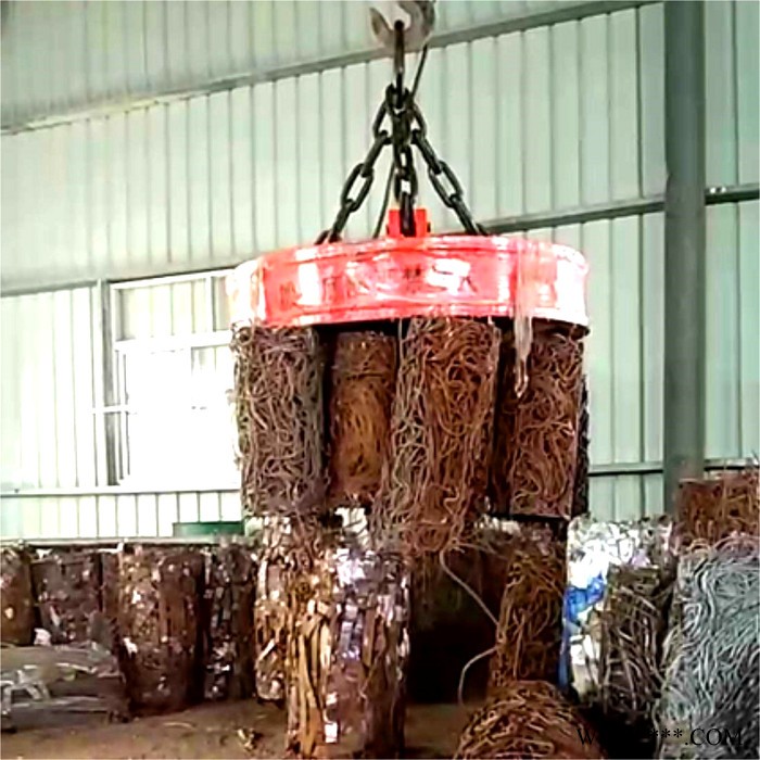 700mm起重电磁铁圆形电磁铁吸盘行车吊运起重电磁铁图5