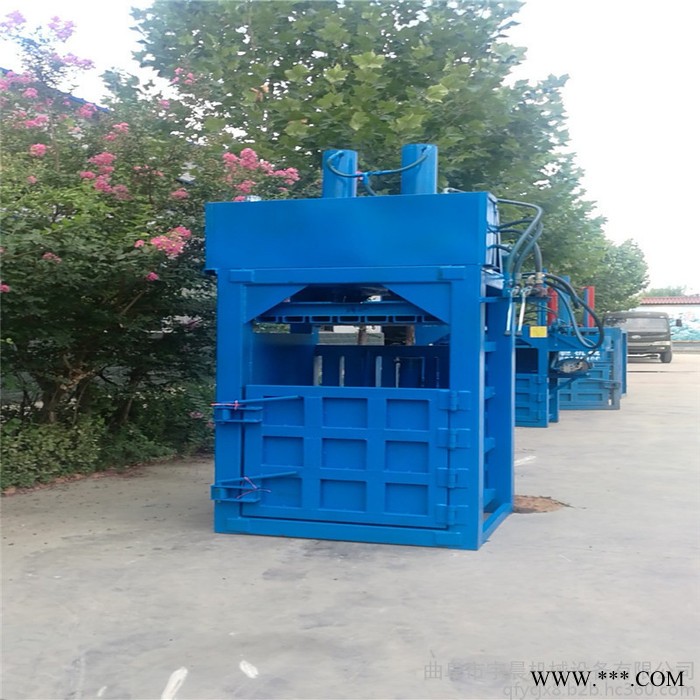 废油漆桶压扁机  宇晨易拉罐打包机图8