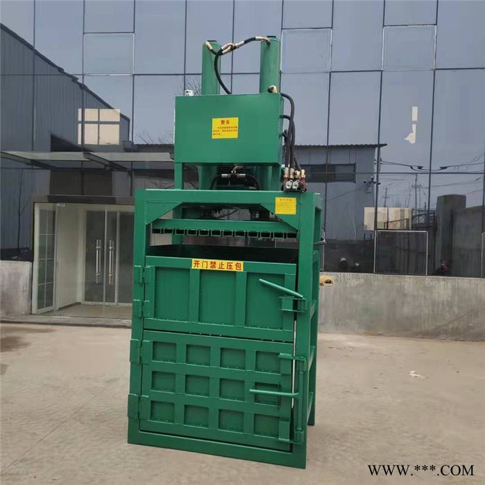 佳鑫机械 两项电打包机价格 新款废油桶压扁机 海绵废料压块机厂家图3