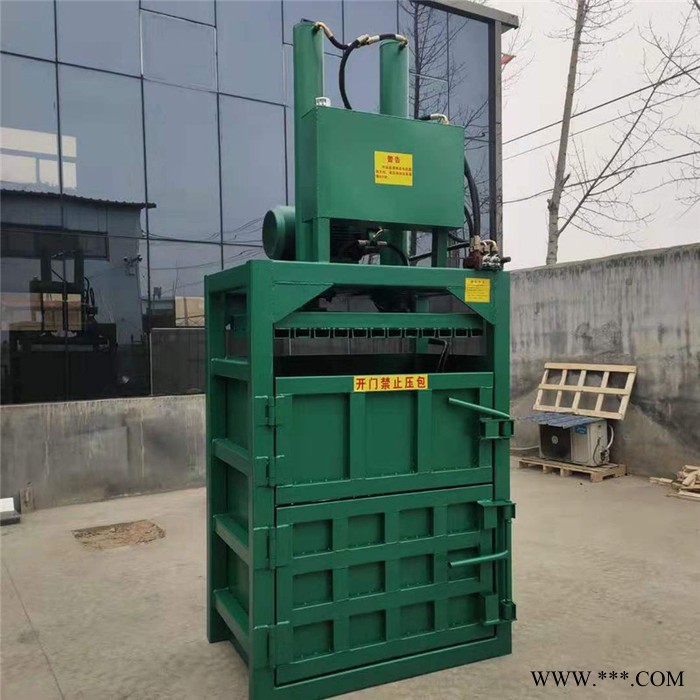 佳鑫机械 两项电打包机价格 新款废油桶压扁机 海绵废料压块机厂家图7