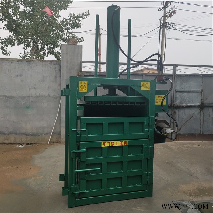 佳鑫机械 两项电打包机价格 新款废油桶压扁机 海绵废料压块机厂家图8