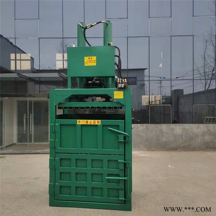 佳鑫机械 两项电打包机价格 新款废油桶压扁机 海绵废料压块机厂家图5