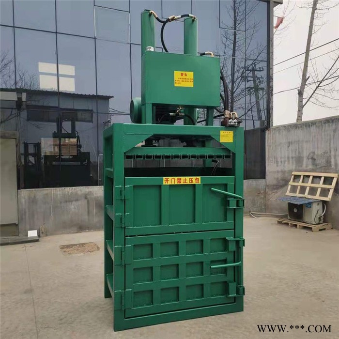 佳鑫机械 两项电打包机价格 新款废油桶压扁机 海绵废料压块机厂家图6