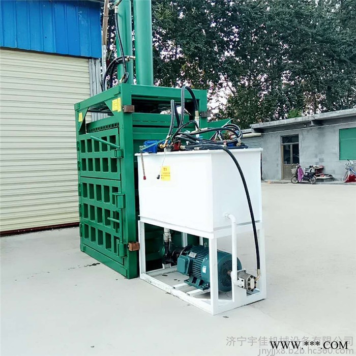 废油桶液压压扁机 废金属打包机 商用编织袋打包机价格图4