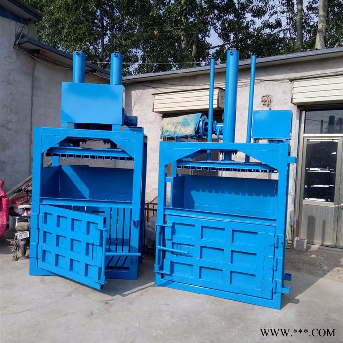 新款废油桶压扁机 废纸液压打包机 防爆油桶压扁机图6