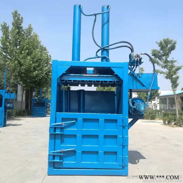 废纸壳打包机 40吨废油桶压扁废铝板液压打包机图4