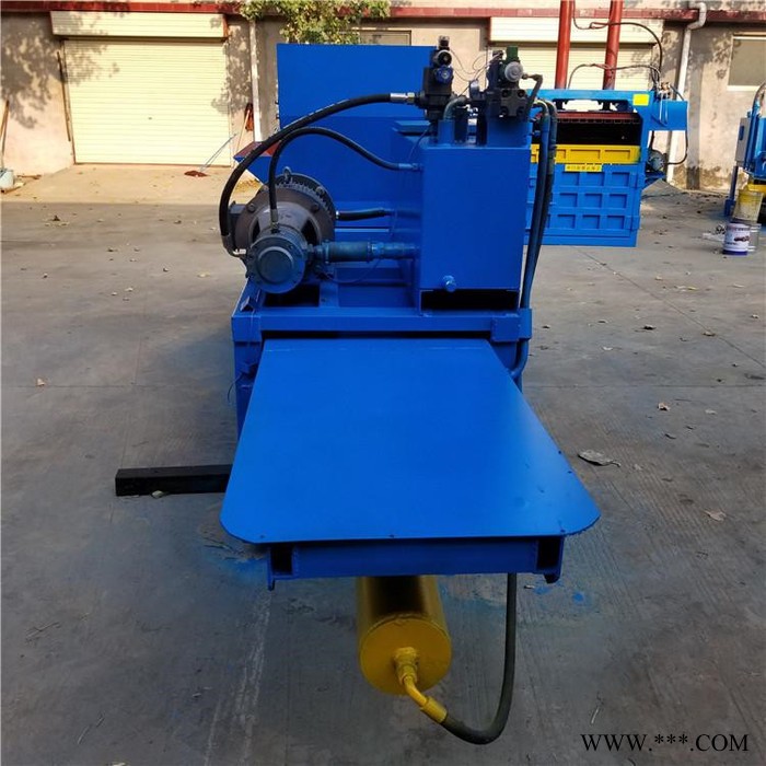 全自动泡沫板压块机 垃圾回收半自动打包机 生活废油桶打扁机图4