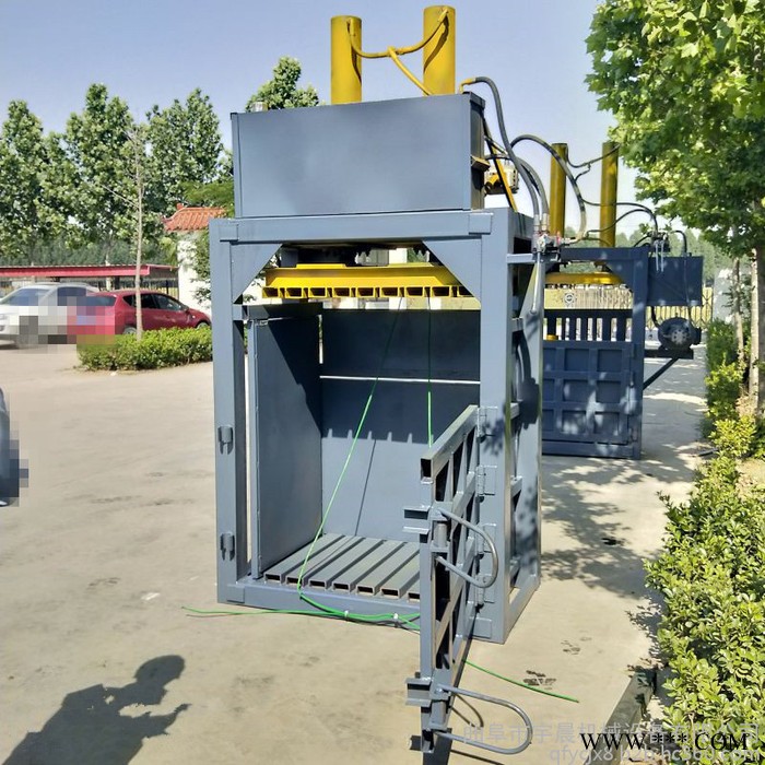 20吨油漆桶压扁机废油漆桶压扁机厂家 易拉罐压块机图2