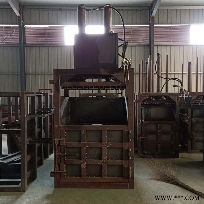 废品边角料打包机 废油桶压扁机厂家 普航液压打包机价格图6