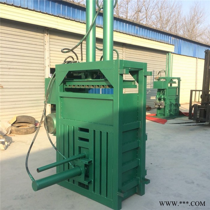 编织袋青贮秸秆立式打坑机 富兴机械批发 新款废油桶压扁机图5