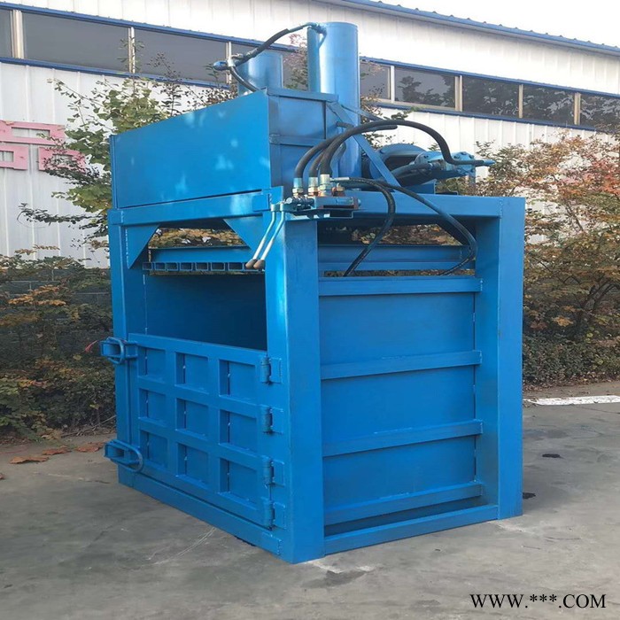 塑料瓶压块挤包机 油桶专用压扁机 废油漆桶压扁机图2