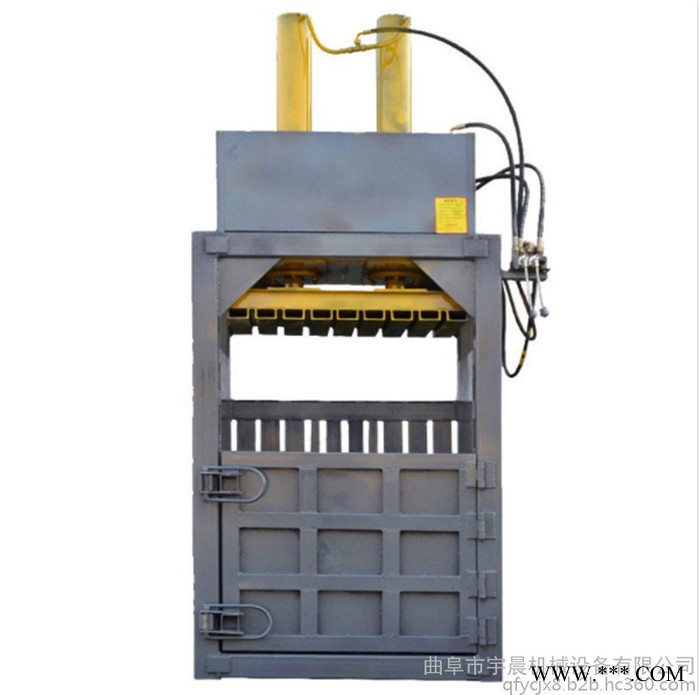 打包废纸箱压缩机宇晨液压设备加工 废油漆桶压扁机图6