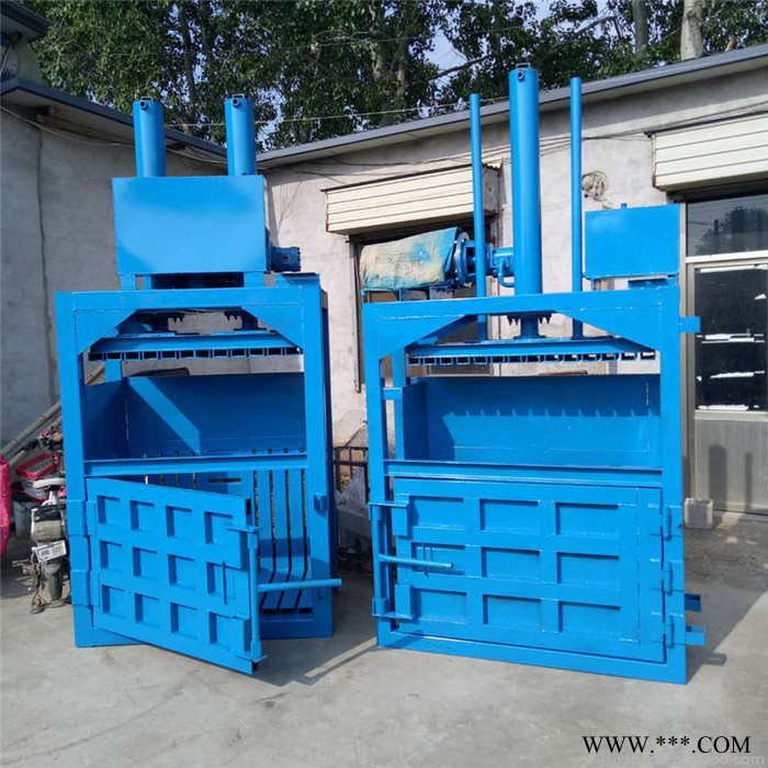 塑料壳打包机废旧金属打包机废油桶压扁机图2